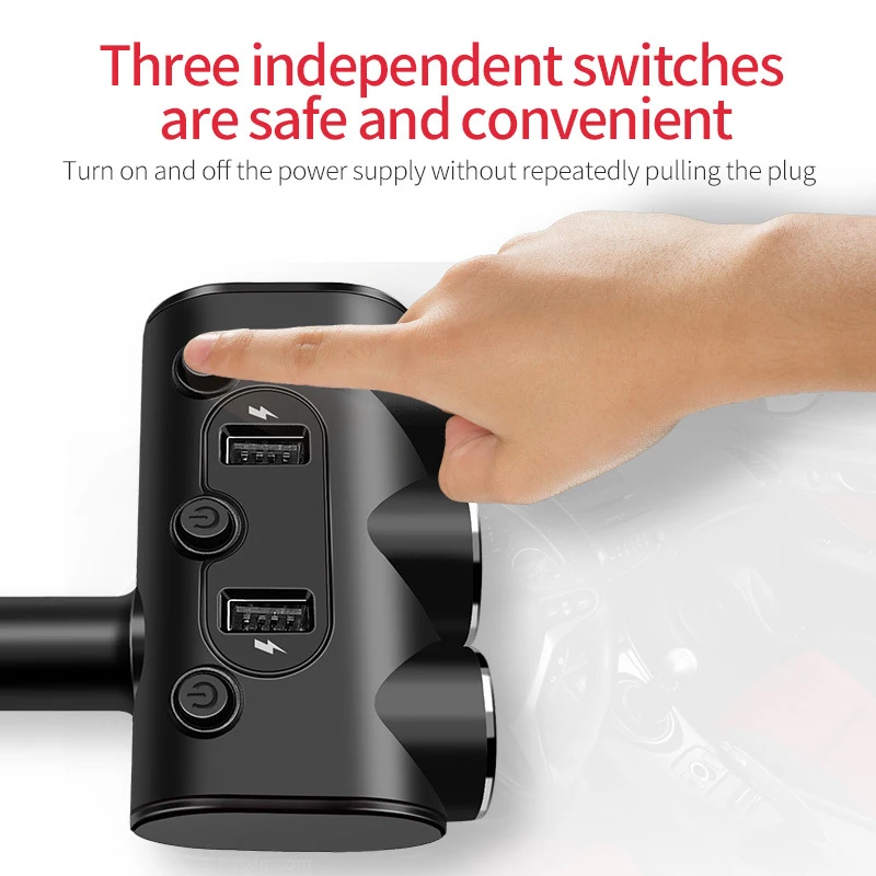 Thbelieve 2018 New Products 2 USB Car Chargers 5V 2.1A Fast Charging Auto-Chargers For Mobile Phone Hot Selling Car Charging (2)