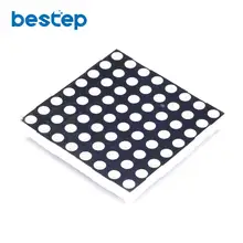 1 шт. 5 мм светодиодный матричный дисплей 8x8 Красный общий катод высокое качество