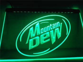 

LE162- Mountain Dew Energy Drink Sport LED Neon Light Sign home decor crafts