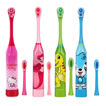 

Children Electric Toothbrush New Arrival Beautiful Ultrasonic Battery Waterproof Vibration Toothbrush