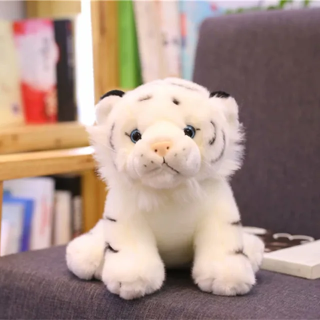 Young Tiger Plush Toy Cute Tiger Soft Stuffed 12cm 18cm Size Gift For Girls And Kids Birthday Gift Doll 10pcs/lot