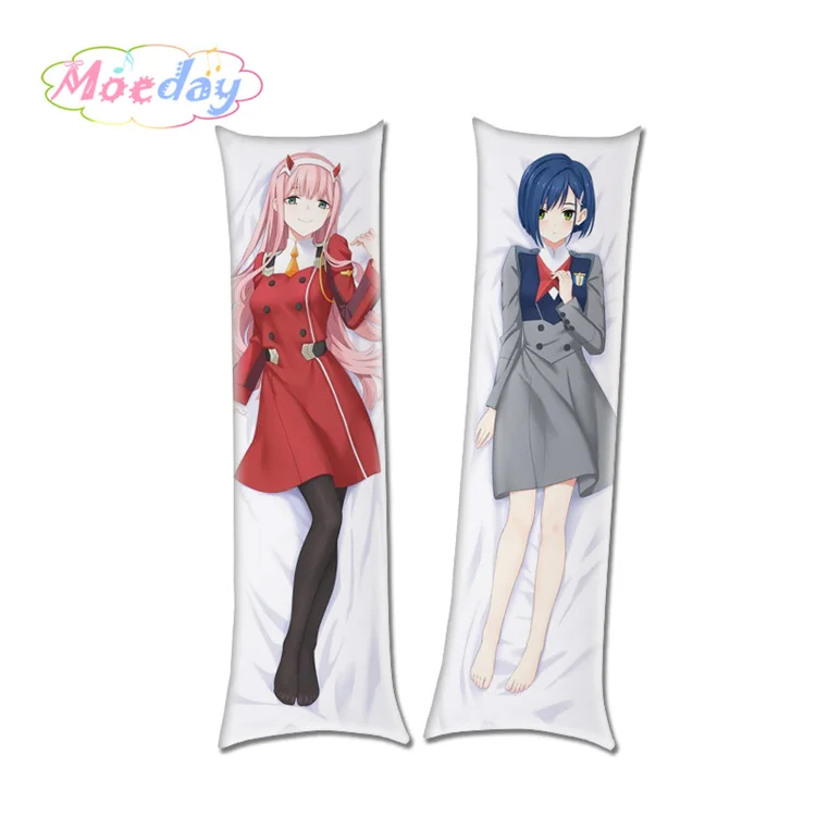 Новые дизайнерские наволочки для подушек DARLING in the FRANXX 02& 15 - Цвет: Светло-зеленый