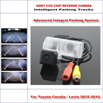 

Backup Camera For Toyota Corolla / Levin / Vios / Etios / YARiS L 2015 2016 / HD 580 TV Lines Intelligent Parking Tracks