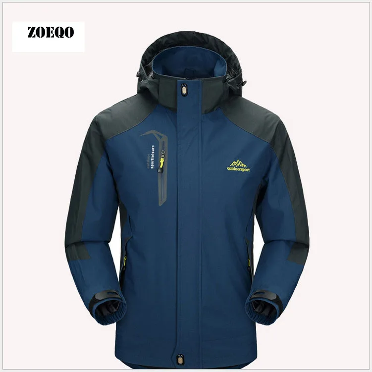 

ZOEQO NEW casual Waterproof Windbreaker Outwear high quality Spring & Autumn Men coats and jacket male casual tourism coat