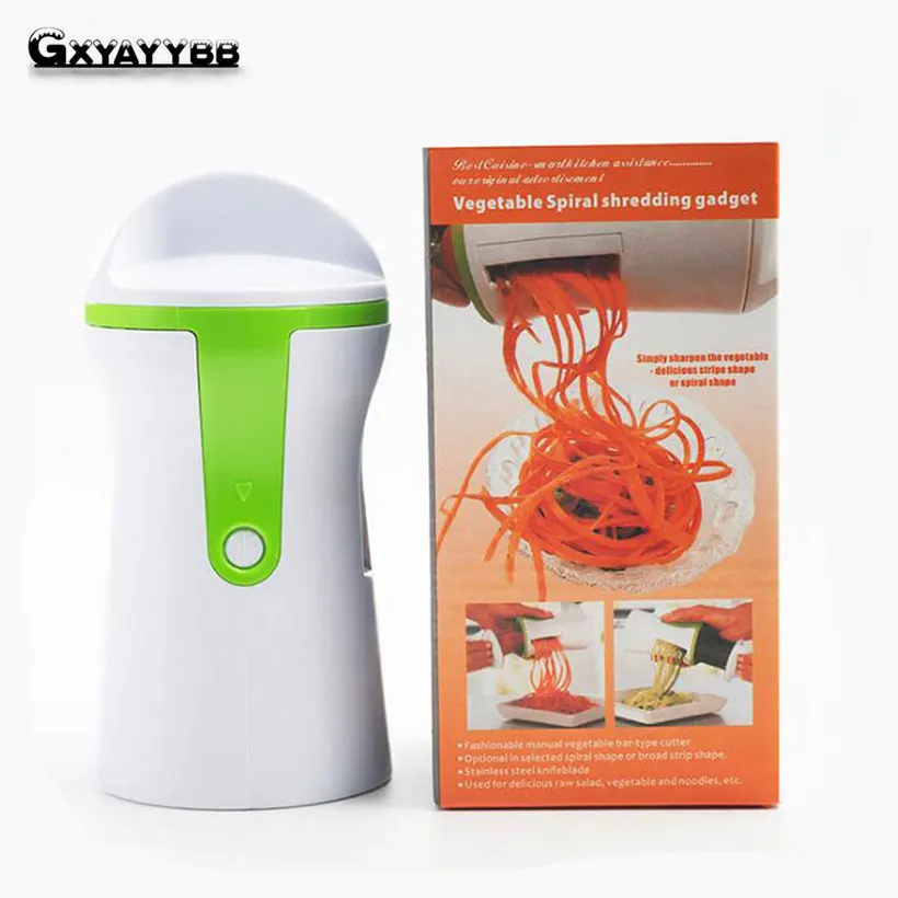1 Pc Fruit & Vegetable Tools Spiral Slicer Graters Kitchen Julienne