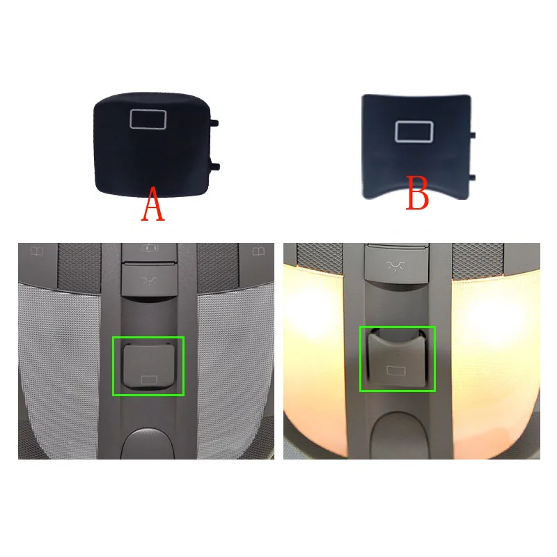 

1pc 4 colors ABS Switch for Mercedes-Benz W204 W212 C200 E260 GLK300 sunroof switch button clearstory switch