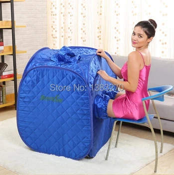 

20120as seen on tv weight lose steam room sauna steam box steamers body health pain relieve