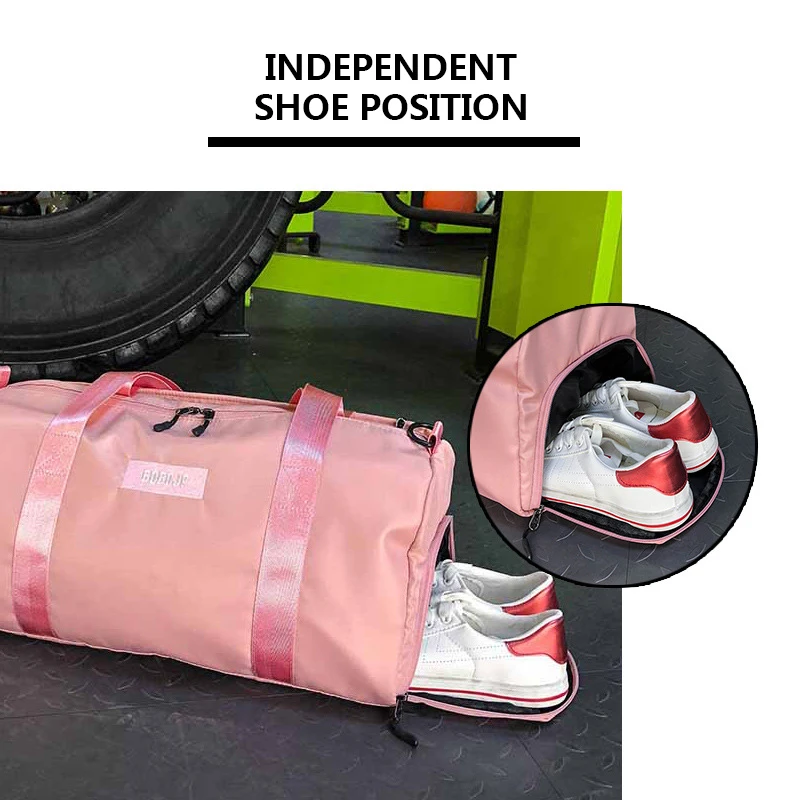 Ourdoor Sport Bags Ror Gym Women Man Fitness Bag For Training Yoga Bags Ultralight Travel Storage Handbag Tote With Shoe Pouch Ourdoor Sport Bags Ror Gym Women Man Fitness Bag For Training Yoga Bags Ultralight Travel Storage Handbag Tote With Shoe Pouch