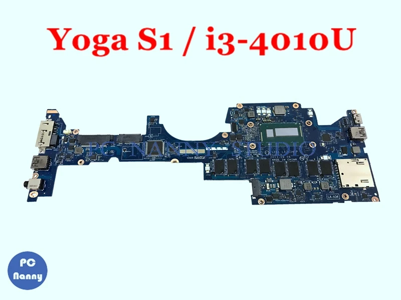Материнская плата PCNANNY 00HT115 ZIPS1 для Lenovo ThinkPad S1 Yoga HD 4400 Core LA-A341P 1 7 ГГц 4 Гб RAM
