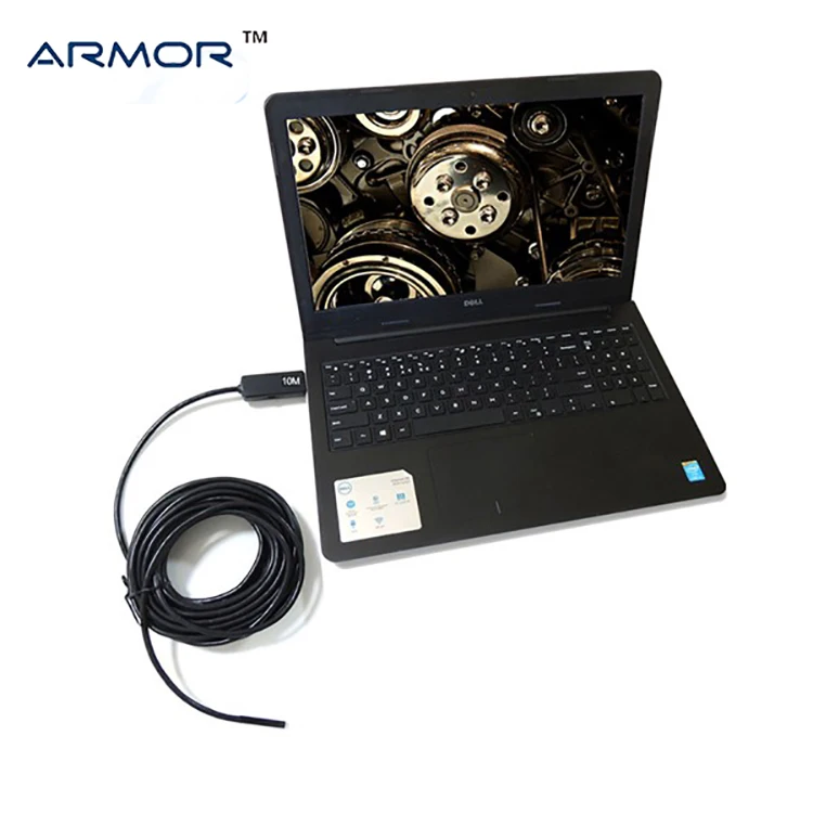 

Handheld 6LED 7mm Lens Waterproof PC USB Endoscope with 5M Length Cable Endoscopy Inspection Borescope for PC Laptop