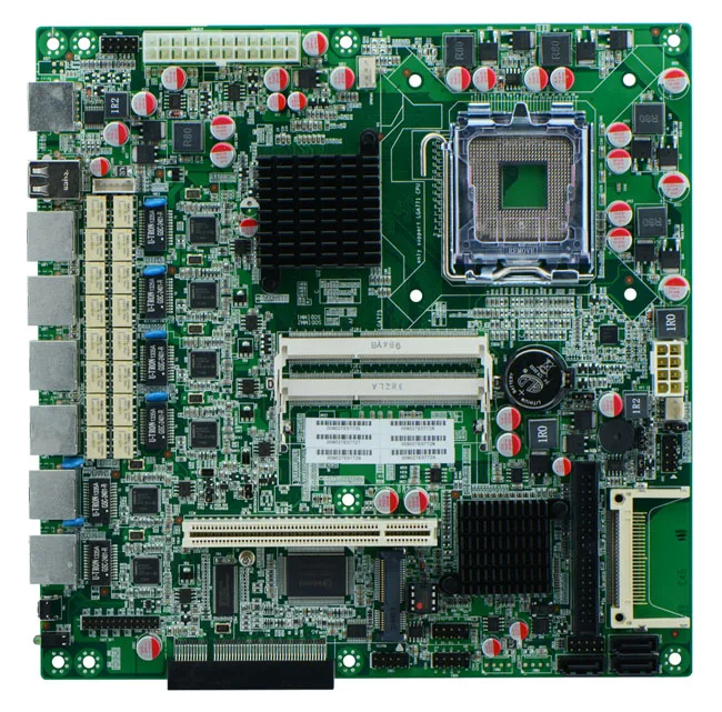 Материнская плата G41XE для 6 гигабитного Ethernet LGA771 с функцией bypass|firewall motherboard|motherboard