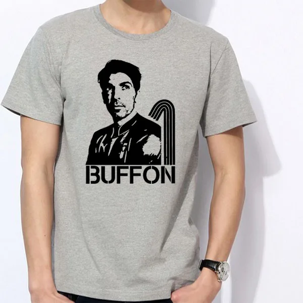 2018 летняя Легенда Gianluigi Buffon 1 Мужская футболка мужские повседневные футболки с