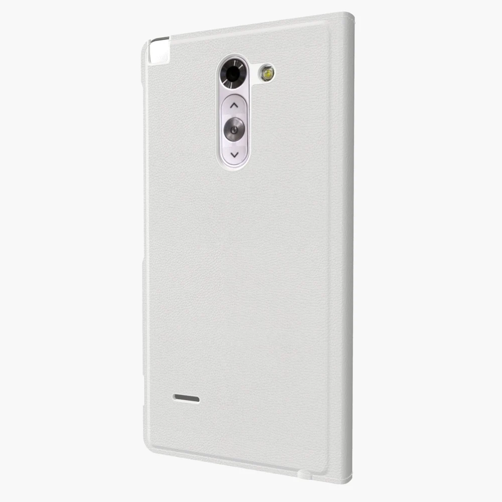 Модный чехол с окошком для LG G3 Stylus D690 D690N, Роскошный кожаный флип-чехол, чехол для мобильного телефона