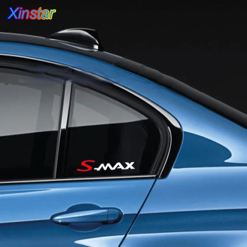 2 шт./лот наклейки на окна автомобиля для Ford Smax S-max Автомобильные аксессуары