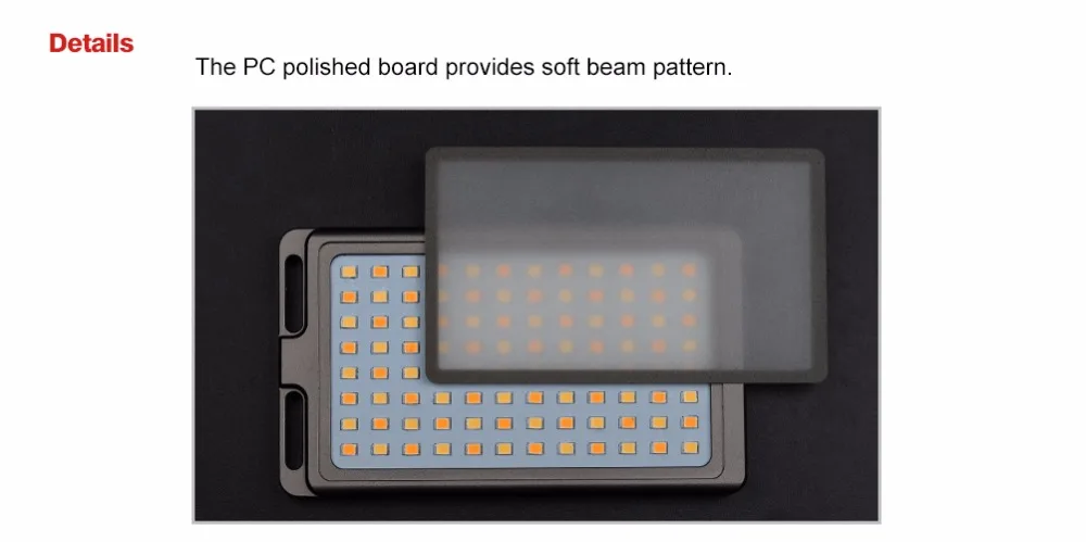 SUNWAYFOTO FL-96 светильник для фотосъемки 3000 k-5500 k светодиодный экран с регулируемой цветовой температурой бесступенчатое управление выходом