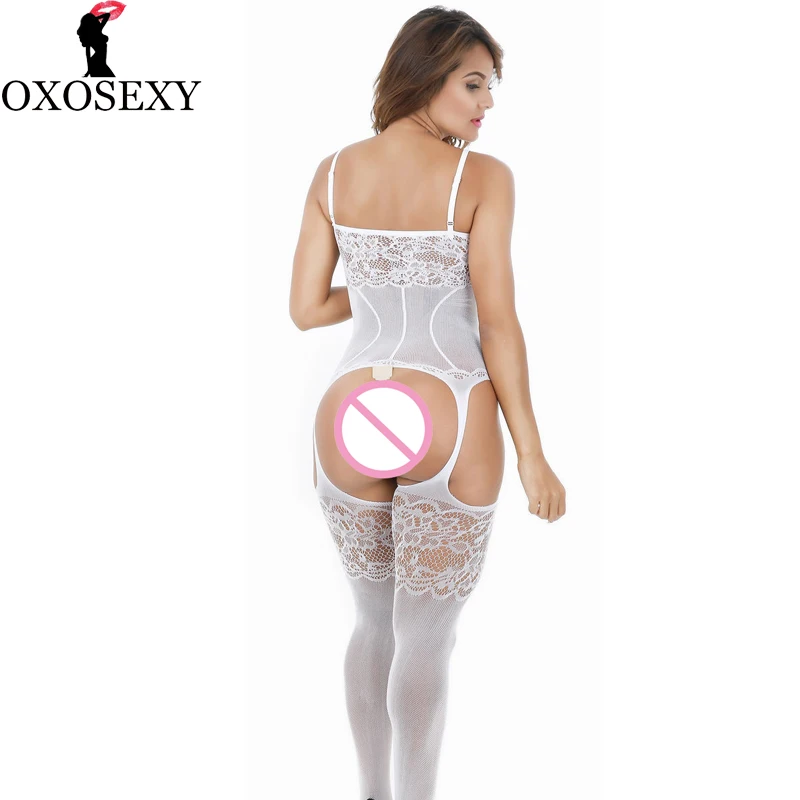 Сексуальное женское нижнее белье OXOSEXY с открытой промежностью сетчатые ажурные