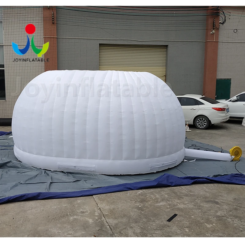 Наружная Белая оксфордская ткань надувная палатка с одним воздуходувкой для продажи