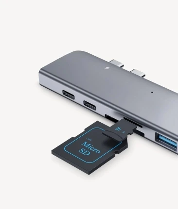  Original xiaomi mijia thinking docking station seven interface lightning 3 fast transmission suppor