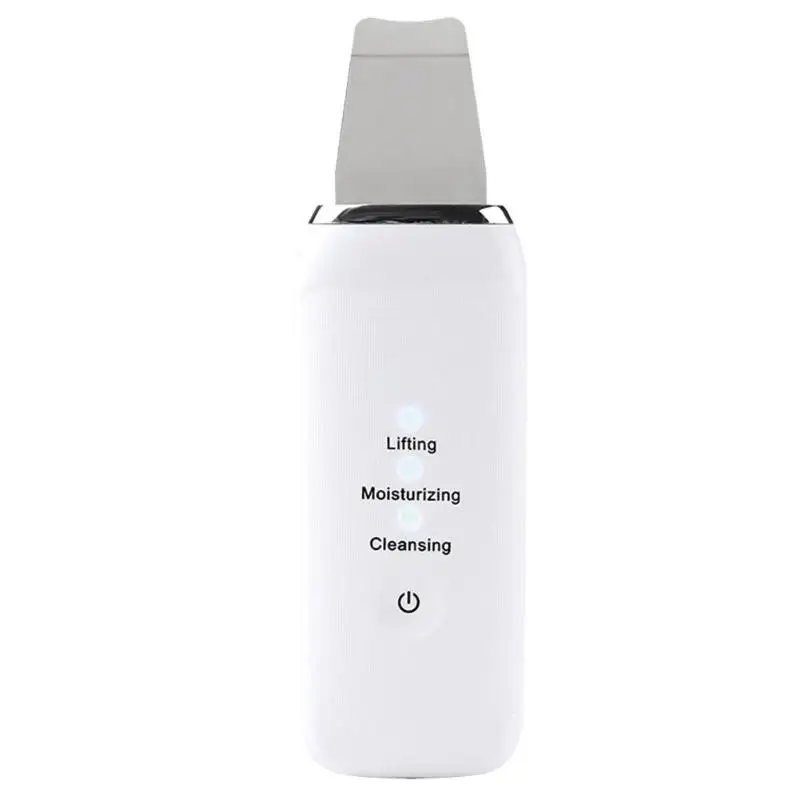  3 Modes USB Rechargeable Ultrasonic Facial Skin Scrubber Cleaning Facial Skin Scrubber Blackhead Re