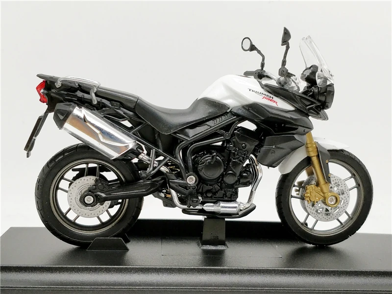 Welly 1:18 Triumph Tiger 800 литой мотоцикл