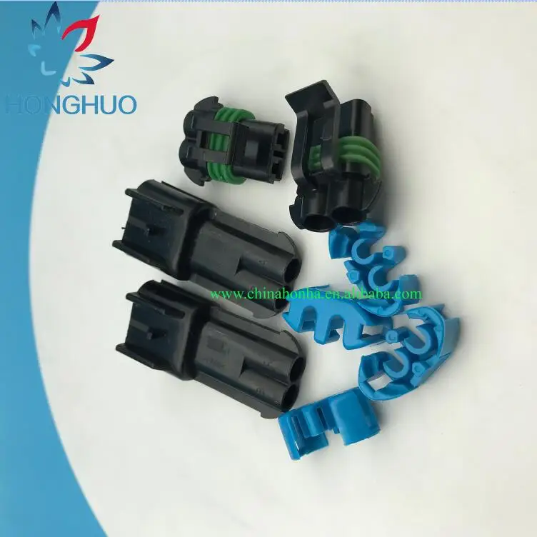 DJ7025W 2.8 21 15300002 мужской женский для Delphi 2 Pin Погодный пакет водонепроницаемый