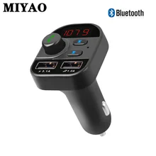 Wireless FM Transmitter Bluetooth Handsfree Car Kit MP3 Player FM Radio Dual USB Adapter 3.1A Car Quick Charger Car Accessories bluetooth fm transmitter wireless in car radio transmitter adapter car kit universal car charger with dual usb charging ports