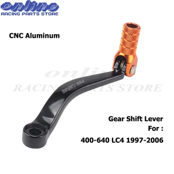 

CNC Aluminum Billet Gear Shifter Shift Lever For KTM 400-640 LC4 1997 1998 1999 2000 2001 2002 - 2006 Motocross Enduro Dirt bike