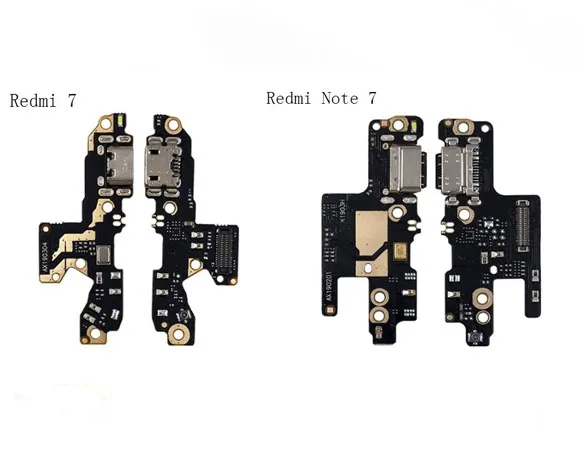 

New Tested For Xiaomi Redmi 7/Note 7 Note7 Micro USB Charging Dock Port Charger PCB Board Flex Cable Replacement Parts