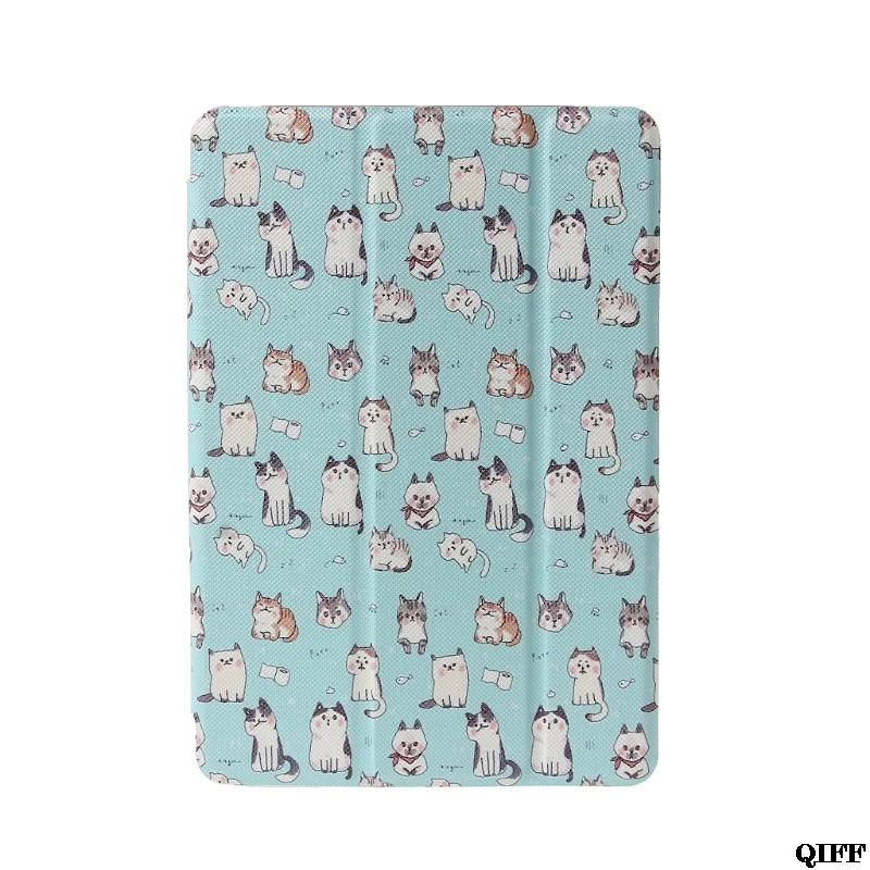 

Drop Ship&Wholesale Lovely Cat Painted Flip Folio Stand Case Shockproof Cover For iPad Mini 1 2 3 APR29