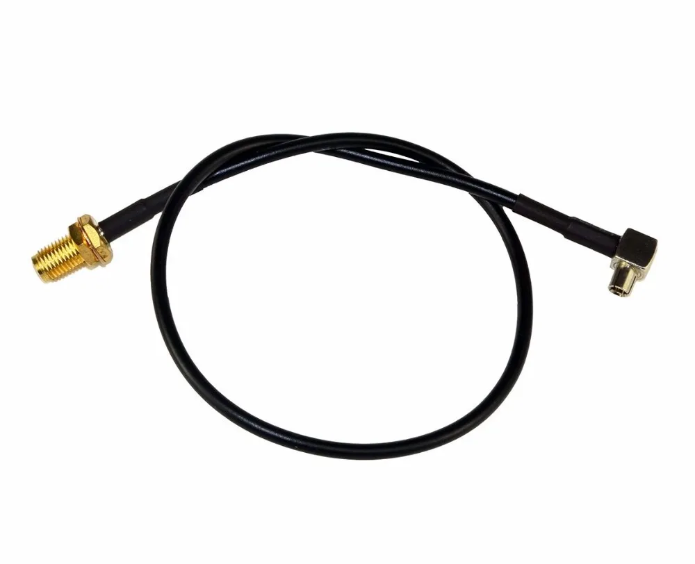 100pcsExternal антенный Кабель-адаптер Pigtail SMA Female to TS9 Male для USB модемов Sierra 312U 320U 330U ZTE MF61