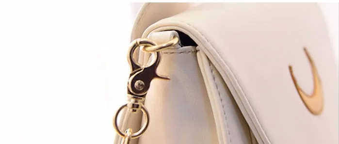 Модные летние кожаные Cat Сумки сумка для Для женщин черный, белый цвет сумка через плечо на цепи мессенджер женская сумка 2019 Весна