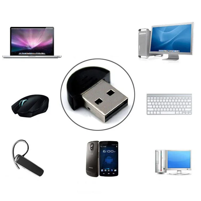 Sannysis 2017 newest Mini USB Bluetooth Dongle Adapter for