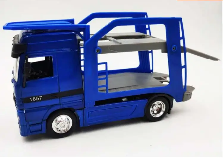 Модель прицепа из сплава 1:43 грузовик транспортер с высокой симуляцией Iveco