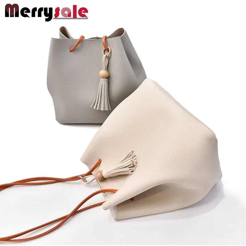 Tassel bag shoulder bag messenger bag women leather handbags 2017 women bag
