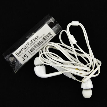 

High quality 100pcs/lot S7 S6 I9500 J5 In-Ear Earphone Earbud Headset with Mic hot sell For Samsung Galaxy S4 SIV i9500 earphone