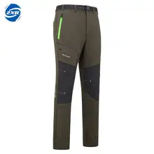 Зимние мужские походные лыжные штаны для открытого воздуха флисовые брюки для рыбалки водонепроницаемые ветрозащитный треккинг флисовые зимние штаны