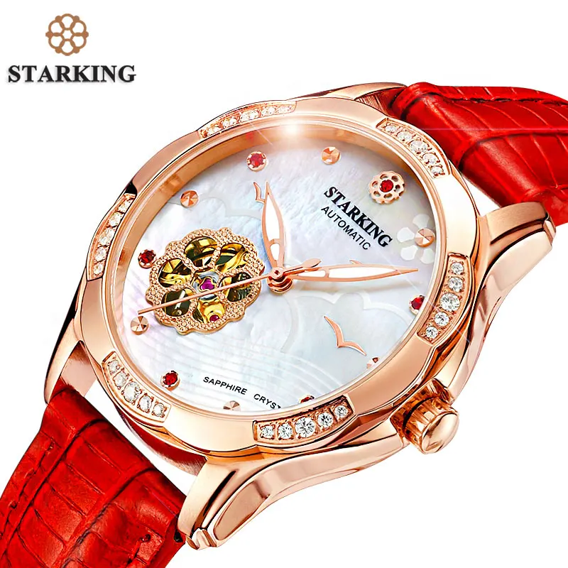 Часы STARKING женские механические с кристаллами и стразами|wristwatch brand|wristwatches