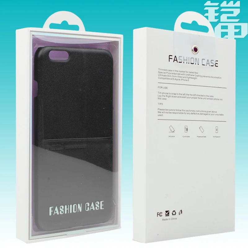 Paper Packaging Box with Hang Hole For iPhone6S/6S plus/7