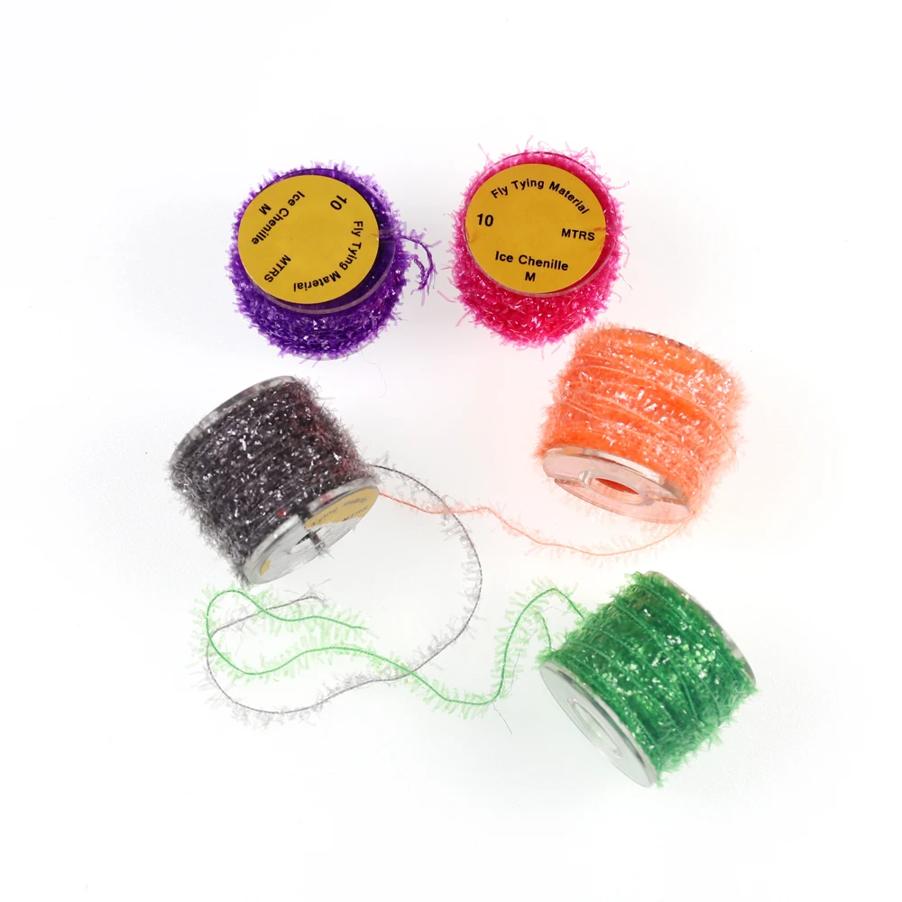 Wifreo 1 шт. 19 цветов мишура синель материал для завязывания мушек ...