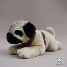 Большие куклы чучело детские игрушки настоящая жизнь плюш лежа кукольный Мопс шарпей собаки