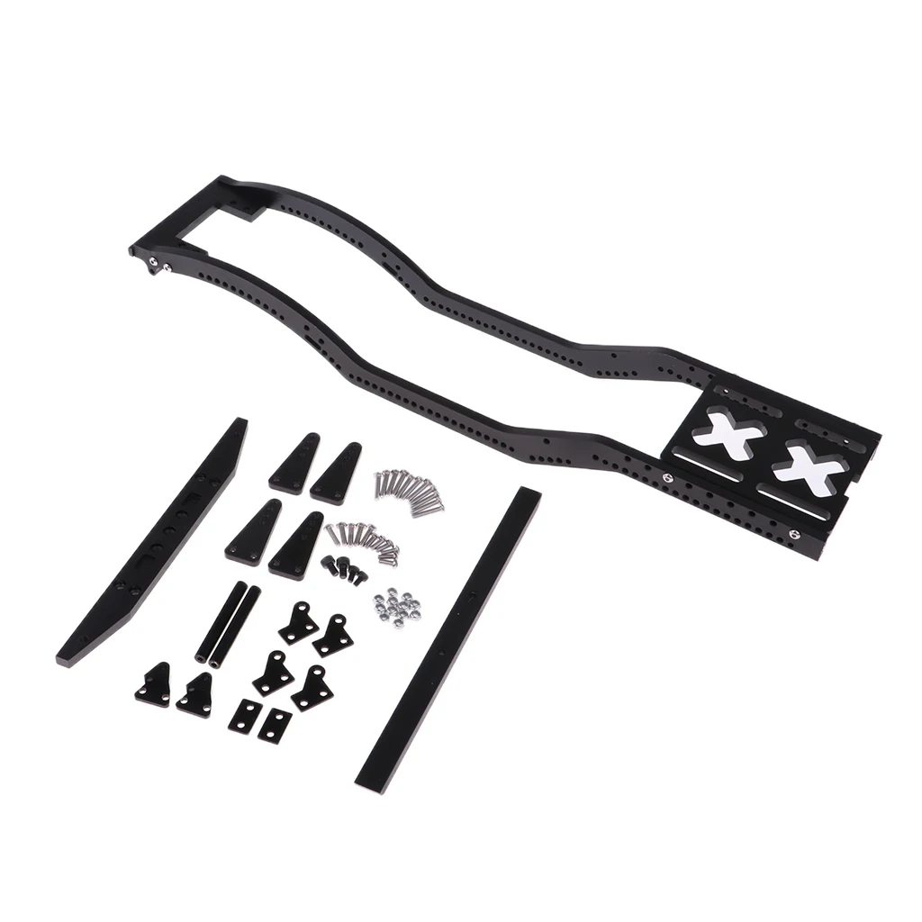 Aluminum Alloy RC Rock Crawler Chassis Frame Kit for 1:10 Axial SCX10 D90