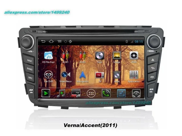Best For Hyundai Verna 2011~2013 - Car Android GPS Navigation Radio TV DVD Player Audio Video Stereo Multimedia System 2