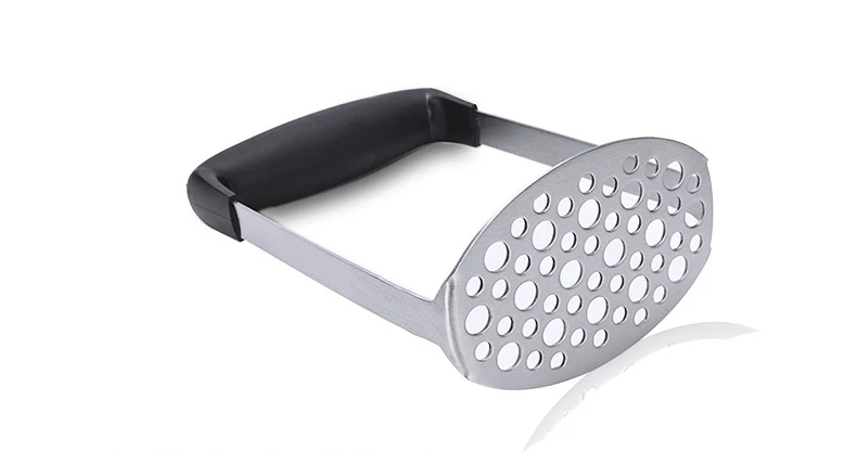 Stainless Steel Potato Masher With Broad Mashing Plate For Smooth Mashed Potatoes Fruit Vegetable Tools Press Crusher (1)