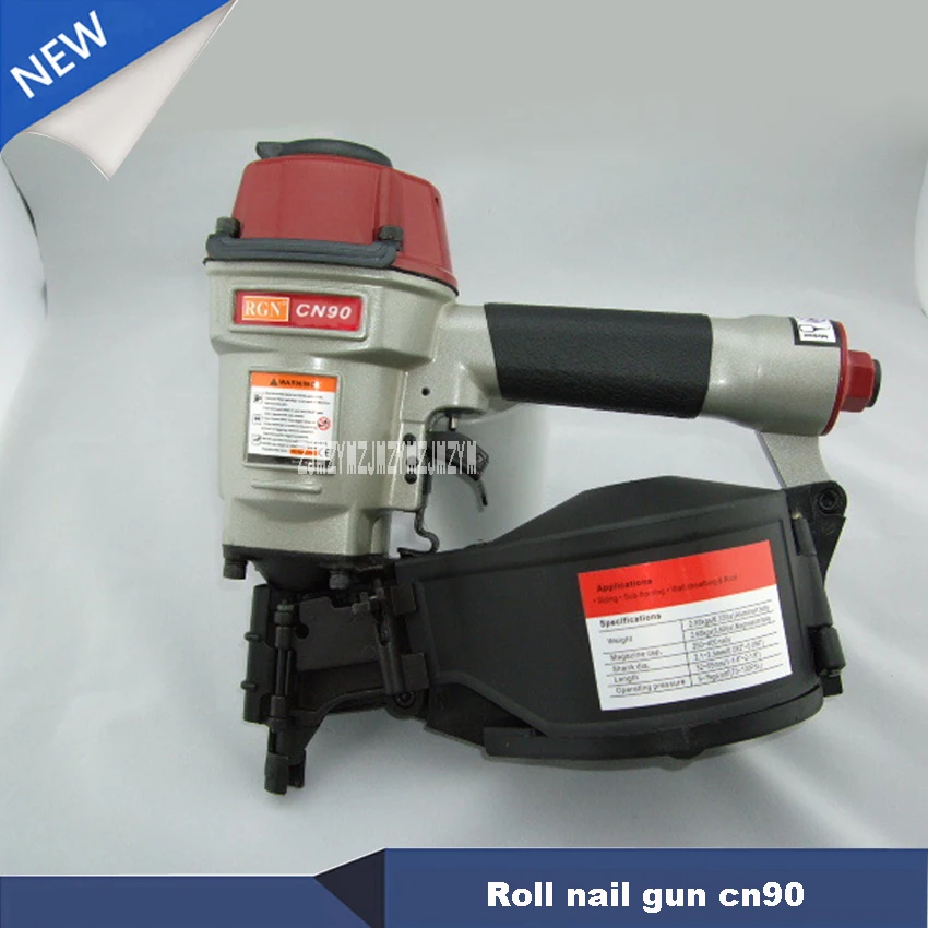 New Arrival High Quality Roll Nail Gun CN90 Coil Nail Guns Air Gun
