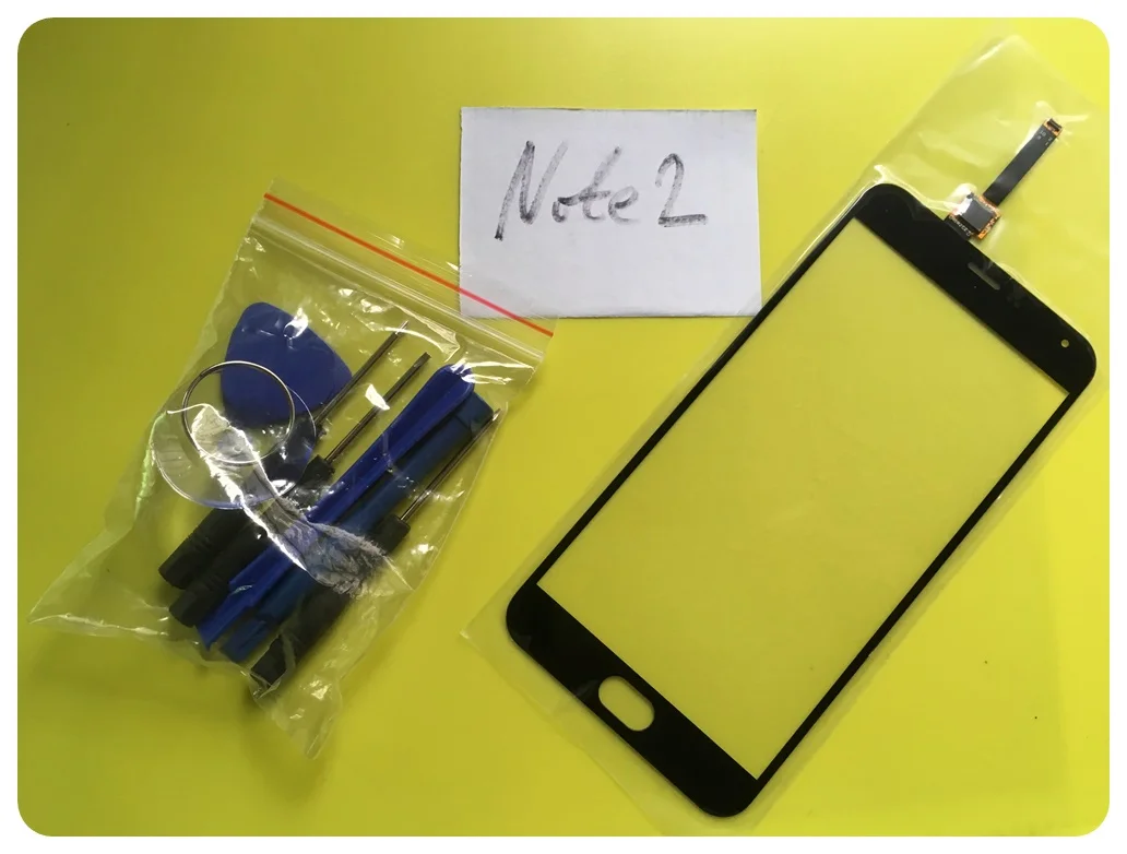 

Novaphopat Note2 Sensor Phone Replacement Parts For Meilan M2 Note 2 Touch Screen Digitizer Panel Tools + tracking