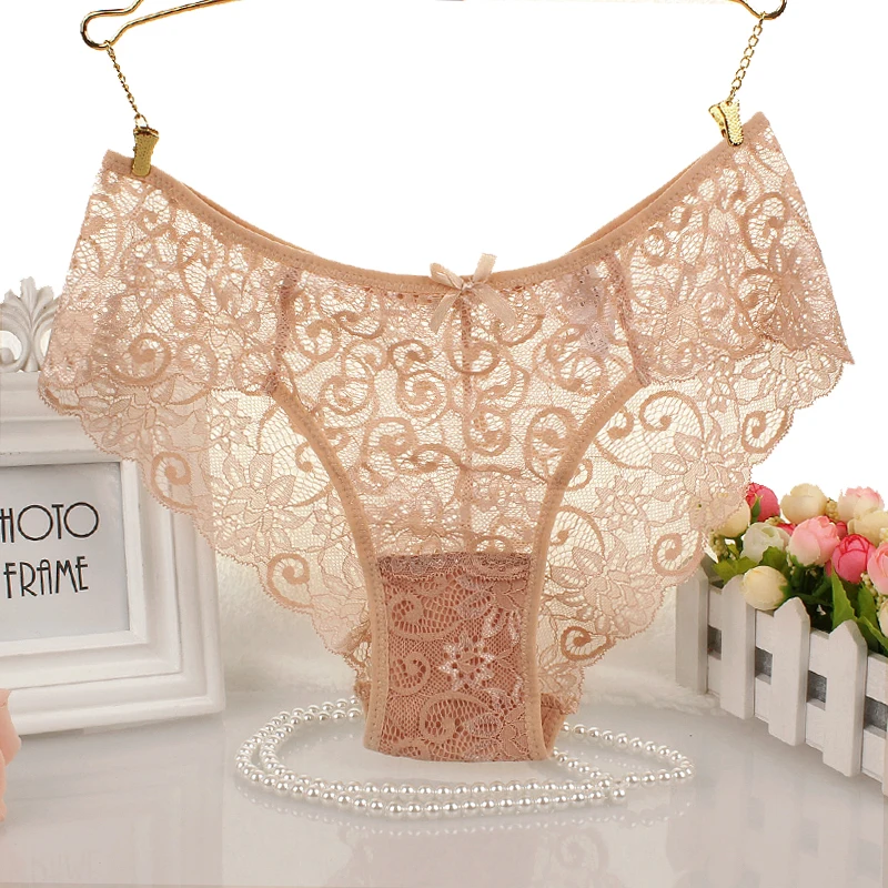 [European size] 2019 Quality Ladies Original Brand Briefs Lace Panty ...