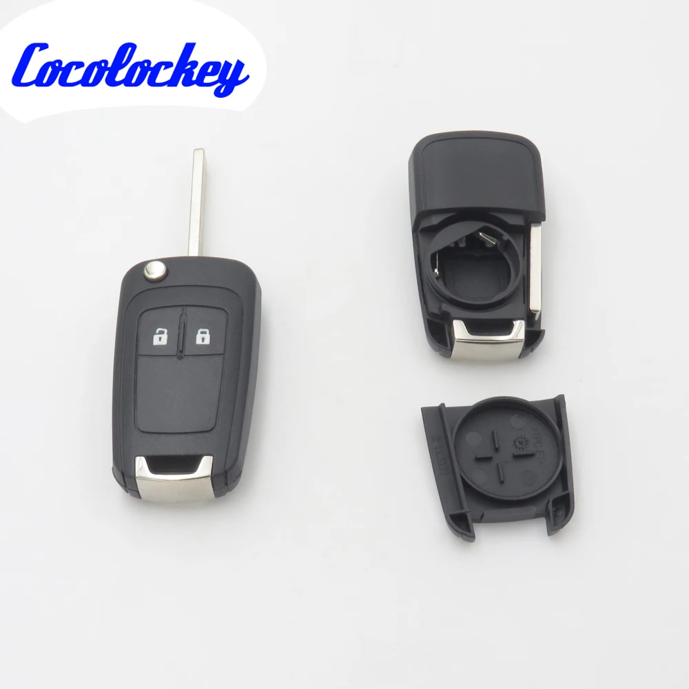 Cocolockey для Opel Insignia Astra J 2 кнопки без ключа флип Брелок чехол ключей удаленное новое
