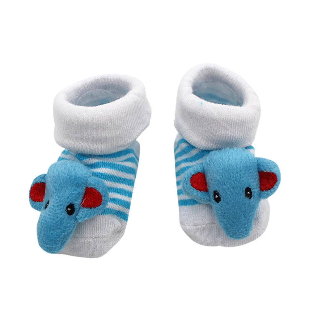 ARLONEET хлопковые носки для маленьких девочек; носки-тапочки; милые Качественные Носки с рисунком для активных детей 9 см