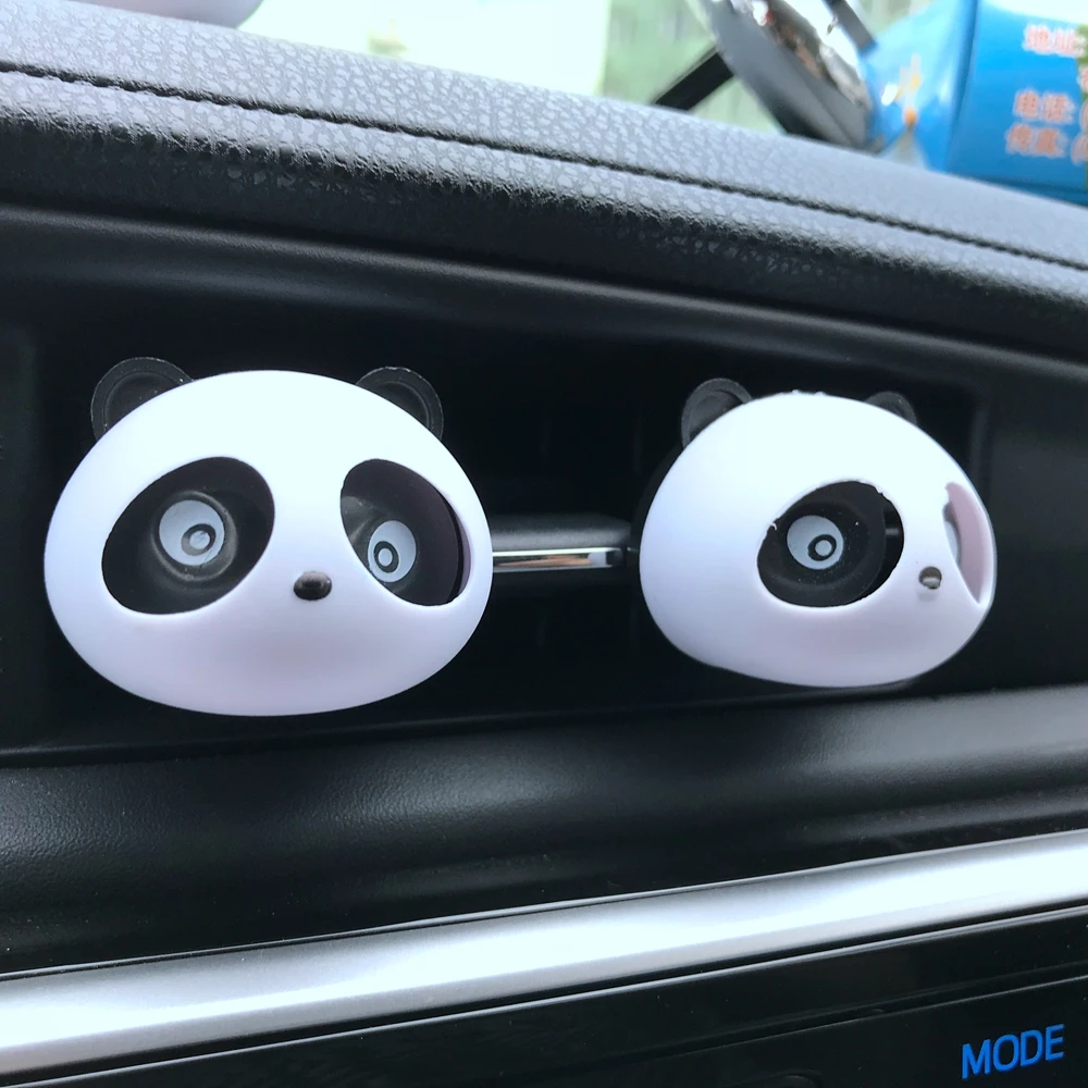 Автомобильный освежитель воздуха для авто Cute Panda автомобильный ароматизатор Automoibles Vent украшения духи запах ароматизатор аксессуары для укладки