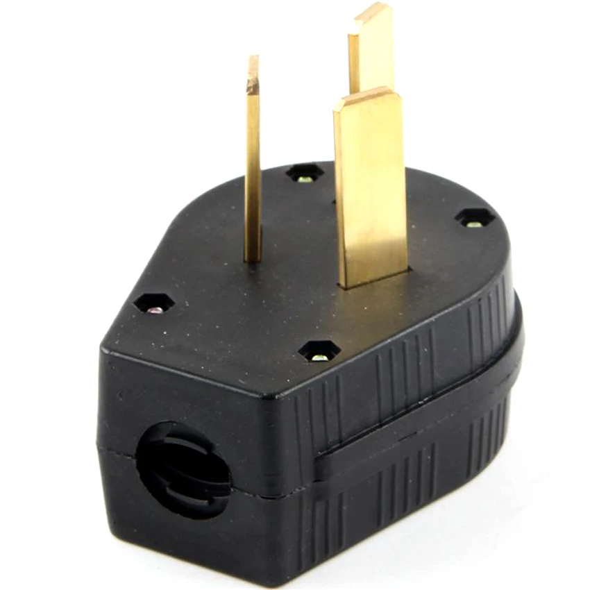 1pcs Black America 50A Nema L10-50P L10-50R US Power Electric Wired Connector Male Female Locked Receptacle Industry Plug Socket